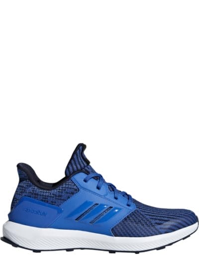 Fitness Mania - Adidas RapidaRun Knit - Kids Boys Running Shoes - Blue/Legend Ink/Footwear White