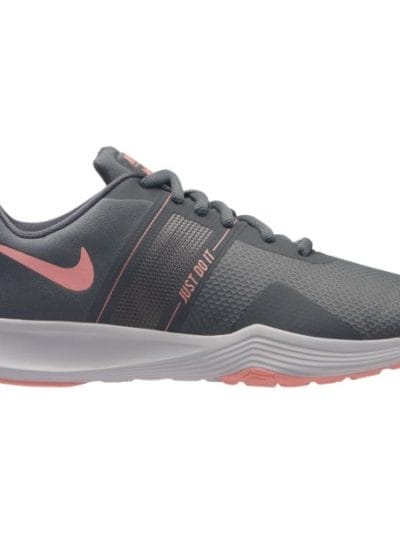 Fitness Mania - Nike City Trainer 2 - Womens Training Shoes - Cool Grey/Oracle Pink