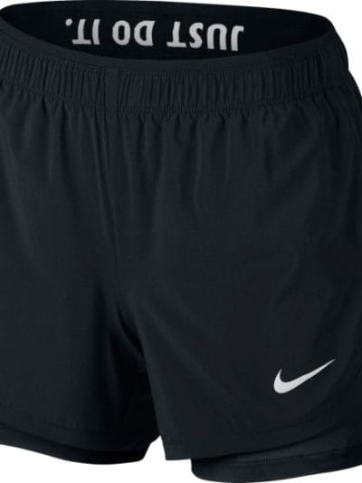 Fitness Mania - Nike Flex 2-in-1 Womens Training Shorts - Black/White
