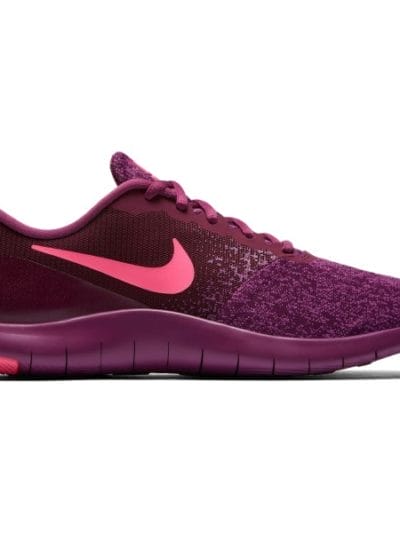 Fitness Mania - Nike Flex Contact - Women Running Shoes - Bordeaux/Pink Nebula/Tea Berry