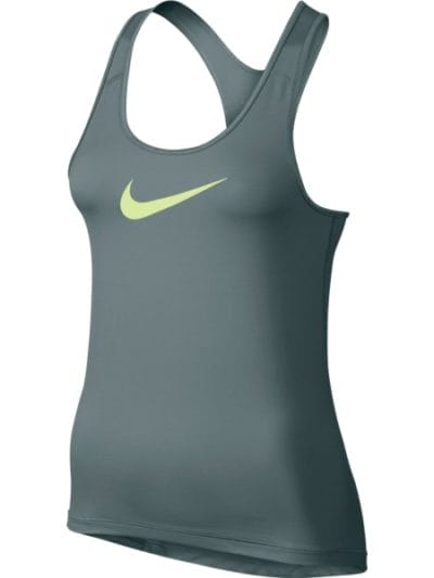 Fitness Mania - Nike Pro Womens Training Tank Top - Hasta Grey/Volt