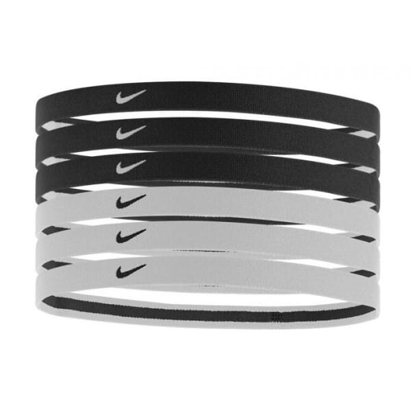 Fitness Mania - Nike Unisex Sports Headband - Assorted 6 Pack - Black/White