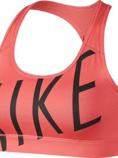 Fitness Mania - Nike Victory Compression Womens Sports Bra - Sea Coral/Black