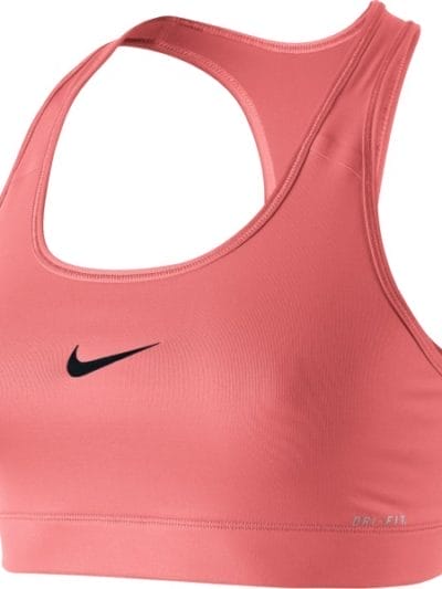 Fitness Mania - Nike Victory Womens Compression Sports Bra - Sunblush/Black