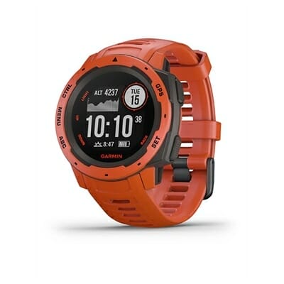 Fitness Mania - Garmin Instinct GPS Watch Flame Red
