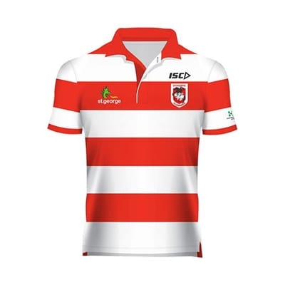 Fitness Mania - St George Illawarra Dragons 2015 Cotton Polo