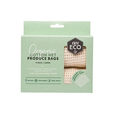 Fitness Mania - VFF Bonus Points Ever Eco Organic Produce Bags 4Pk