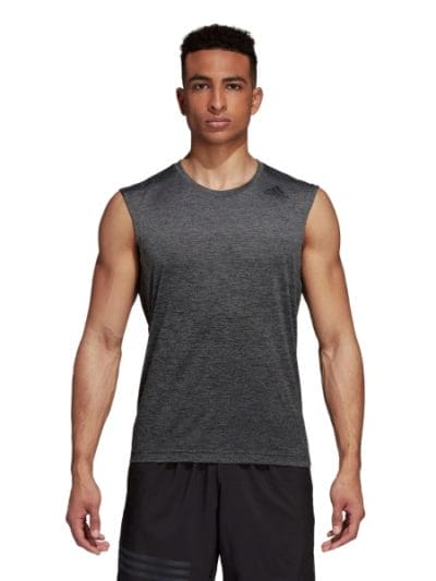 Fitness Mania - Adidas Gradient Melange Mens Training Tank - Grey/Carbon