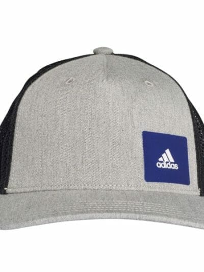 Fitness Mania - Adidas H90 Training Trucker Cap - Medium Grey Heather/Solid Grey/White