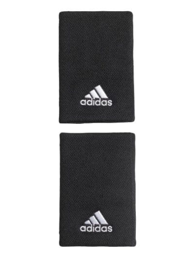 Fitness Mania - Adidas Tennis Wrist Sweatband - Large - Black/White