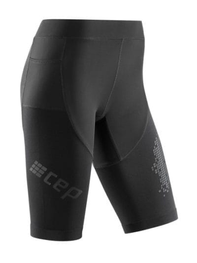 Fitness Mania - CEP Compression Womens Run Shorts 3.0 - Black