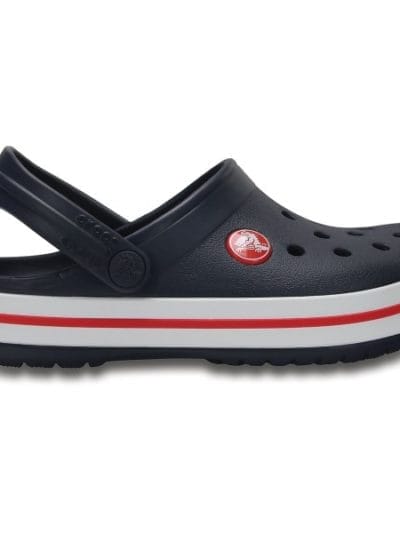 Fitness Mania - Crocs Crocband Clog - Kids Casual Sandals - Navy/Red/White
