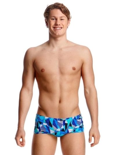 Fitness Mania - Funky Trunks Classic Mens Swimming Trunk - Crack Attack