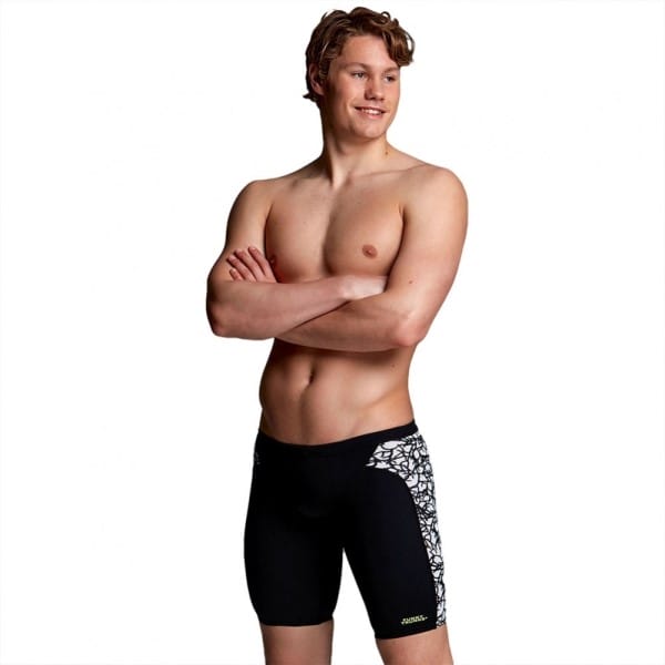 Fitness Mania - Funky Trunks Mens Swimming Jammer - Bleached Coral