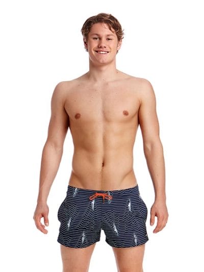 Fitness Mania - Funky Trunks Mens Swimming Shorts - Deep Water