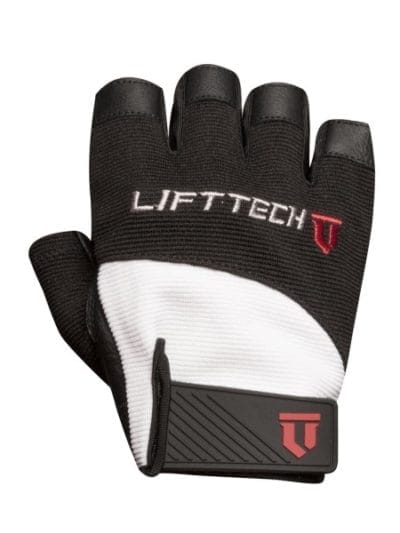 Fitness Mania - Lift Tech Elite Mens Gym Gloves - White/Black