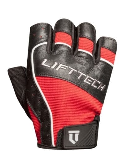 Fitness Mania - Lift Tech Reflex Mens Gym Gloves - Black/Red