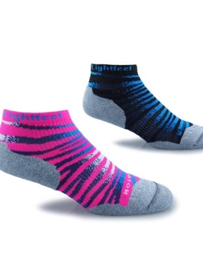 Fitness Mania - LightFeet Predator Mini Crew - Unisex Running Socks