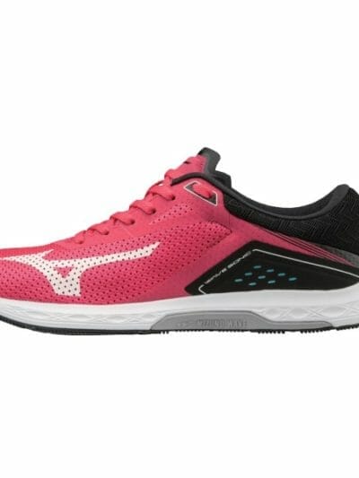 Fitness Mania - Mizuno Wave Sonic - Womens Running Shoes - Teaberry/Black