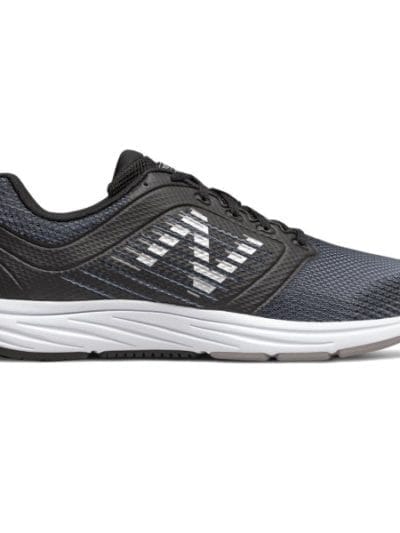 Fitness Mania - New Balance 480v6 - Mens Running Shoes - Black/Blue/White