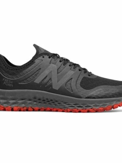 Fitness Mania - New Balance Fresh Foam Kaymin - Mens Trail Running Shoes - Black/Red