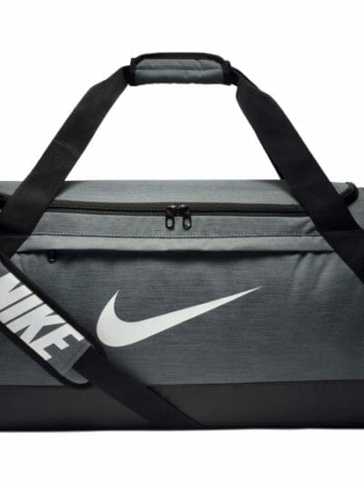 Fitness Mania - Nike Brasilia Medium Training Duffel Bag - Grey