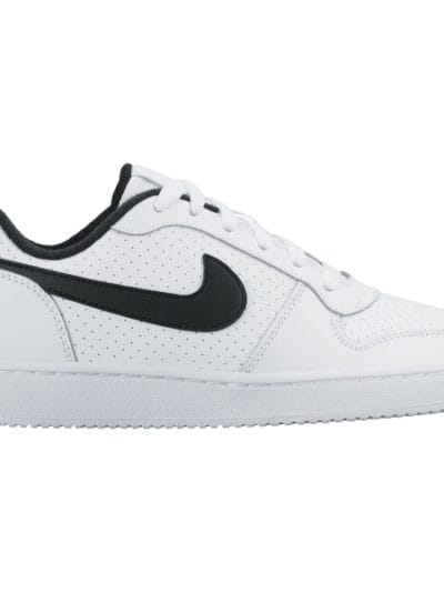 Fitness Mania - Nike Court Borough Low GS - Kids Casual Shoes - White/Black