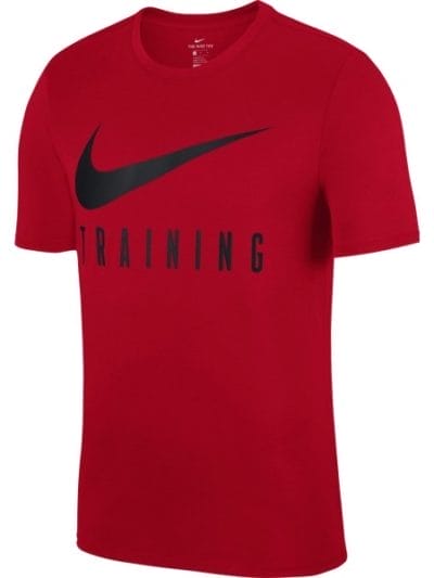 Fitness Mania - Nike Dri-Fit Mens Training T-Shirt - Red