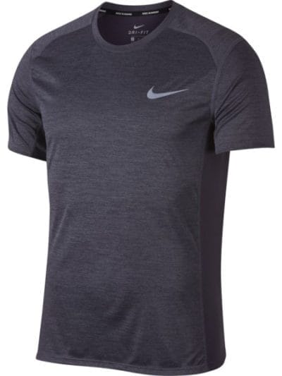 Fitness Mania - Nike Dry Miler Mens Running T-Shirt - Gridiron/Heather