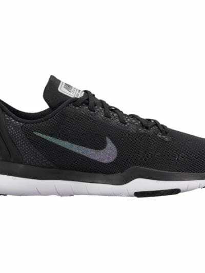Fitness Mania - Nike Flex Supreme TR 5 Metallic Womens Training Shoes - Black/Dark Grey
