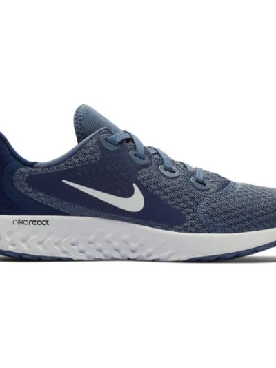 Fitness Mania - Nike Legend React GS - Kids Running Shoes - Diffused Blue/White/Blue Void