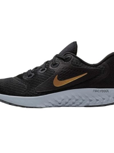 Fitness Mania - Nike Legend React - Womens Running Shoes - Black/Metallic Gold