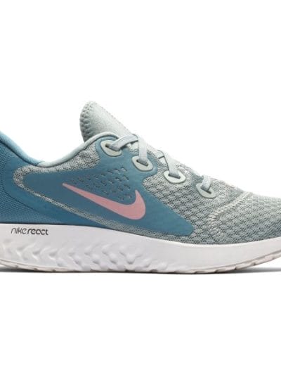 Fitness Mania - Nike Legend React - Womens Running Shoes - Mica Green/Celestial Teal/Rust Pink