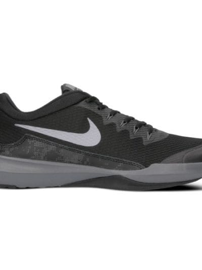 Fitness Mania - Nike Legend Trainer - Mens Training Shoes- Black/Metallic Cool Grey/Dark Grey