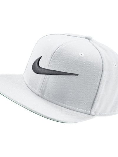 Fitness Mania - Nike Swoosh Pro Snapback Unisex Cap - White