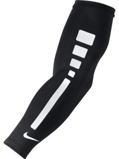 Fitness Mania - Nike Youth Pro Elite Basketball Shooter Sleeves - Black/White