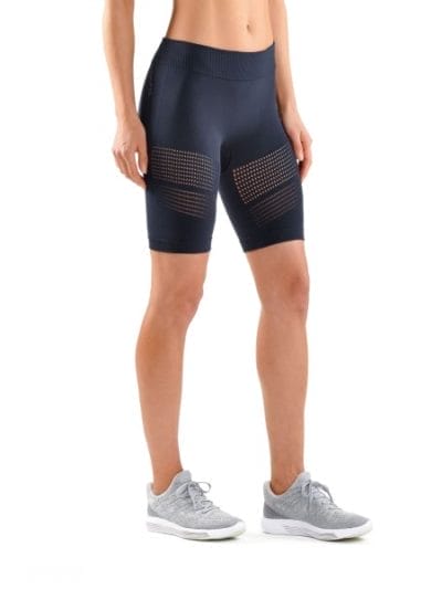 Fitness Mania - Skins DNAmic Seamless Womens Compression Shorts - Harbour Blue