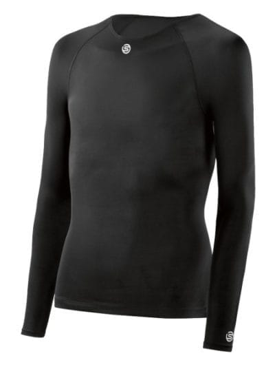 Fitness Mania - Skins DNAmic Team Youth Compression Long Sleeve Top - Black