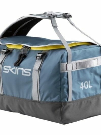 Fitness Mania - Skins Sports Duffle Bag 40L - Blue/Grey/Yellow