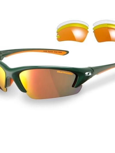 Fitness Mania - Sunwise Equinox Sports Sunglasses - Green (Supplied with 4 pairs of lenses)