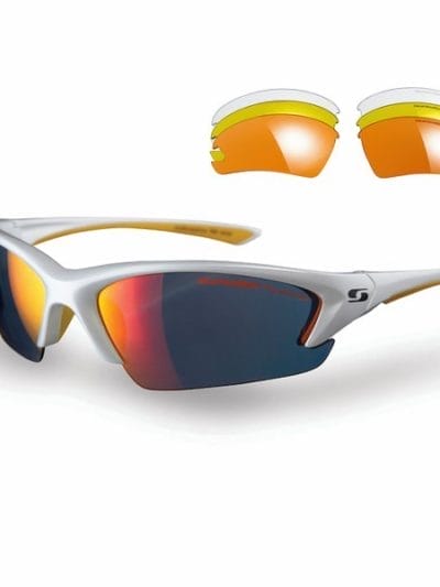 Fitness Mania - Sunwise Equinox Sports Sunglasses - White (supplied with 4 sets of lenses)