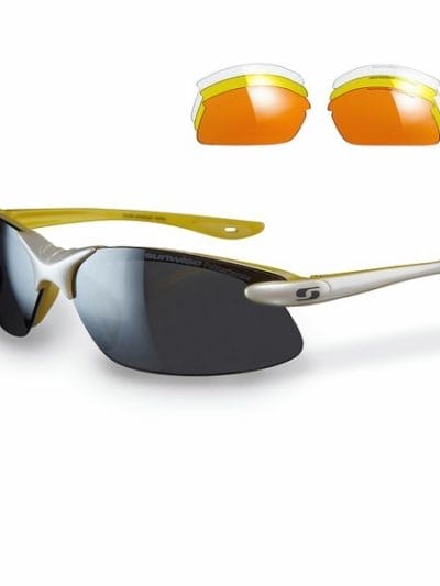 Fitness Mania - Sunwise Windrush Sports Sunglasses - White (supplied with 4 sets of lenses)
