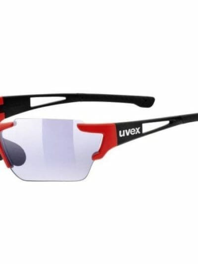 Fitness Mania - UVEX Sportstyle 803 Multi Sport Sunglasses - Red/Black