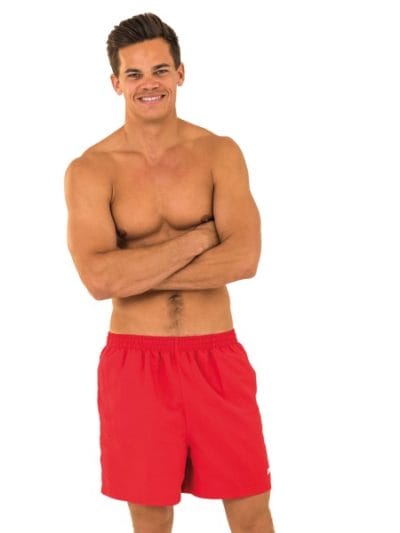 Fitness Mania - Zoggs Penrith Mens Swimming Shorts - Hot Red