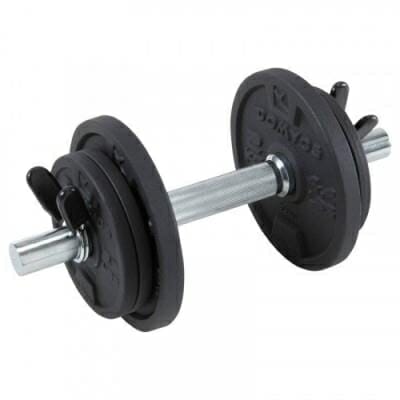 Fitness Mania - 10kg Dumbbell Set Weight Training - With Carry Case
