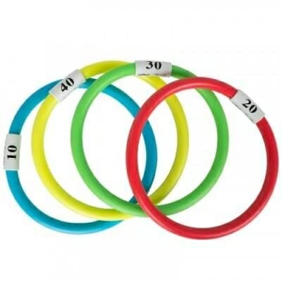 Fitness Mania - 4 weighted rings to help children learn how to go underwater