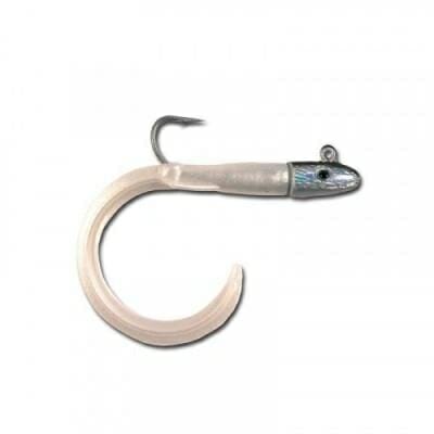 Fitness Mania - CIVELIX 12 CM 8G X2 SEA FISHING SOFT LURES - WHITE