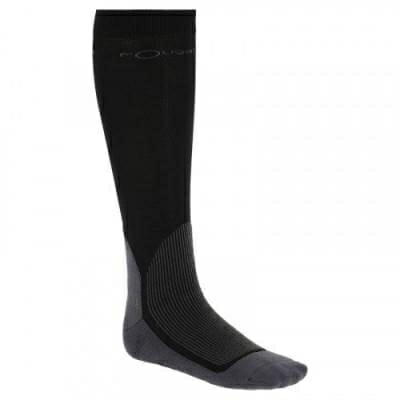Fitness Mania - EQUAREA adult horse riding socks black 1 pair