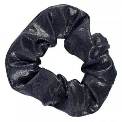 Fitness Mania - Girls' Glitter Gym Scrunchie Black