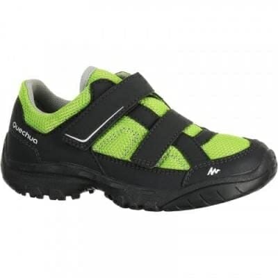 Fitness Mania - Kids Hiking Shoes Arpenaz 50 Velcro - Green